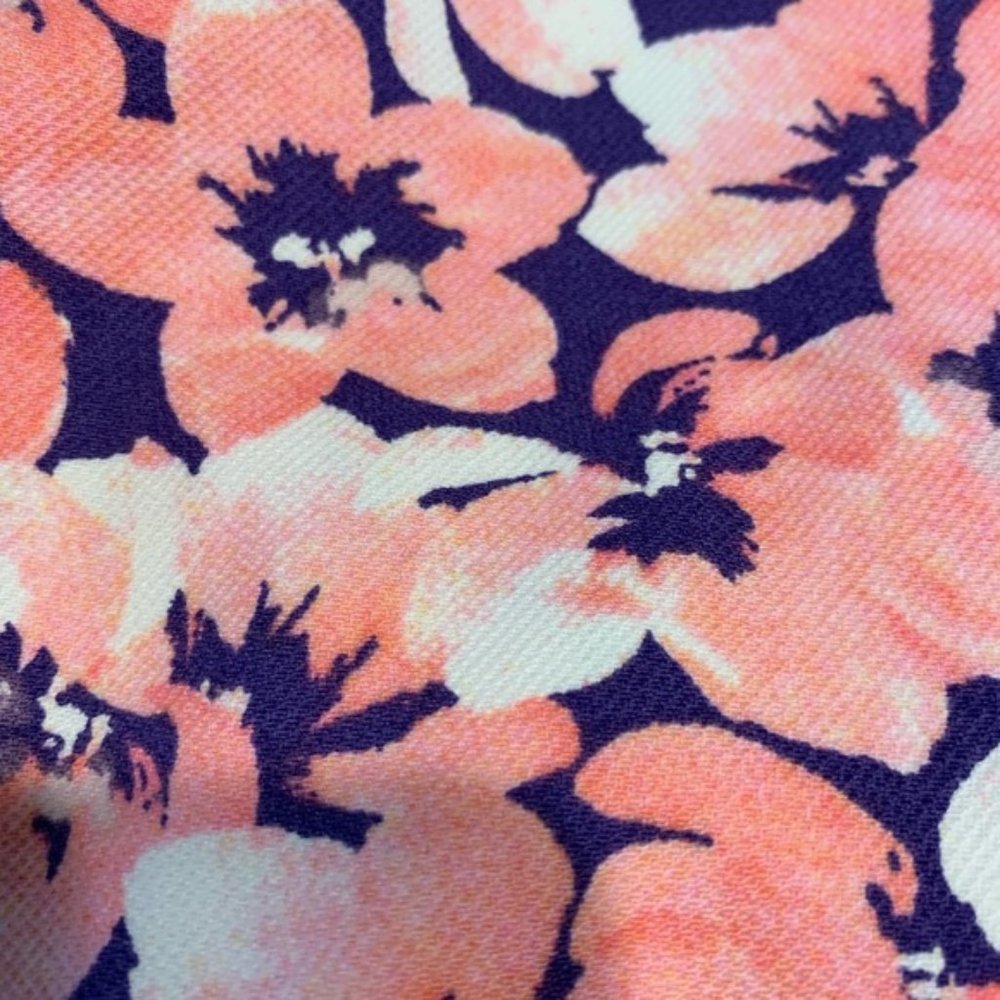 Lands’ End pink and purple floral Bermuda shorts - Picture 4 of 7